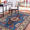 Hand Knotted Kazak Rug 3' 3" x 4' 9" (ft)- No. R37738