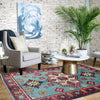 Oriental Kazak Rug 3' 2" x 4' 8" (ft)- No. R37741