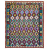 Handmade Vegetable Kelim 6' 8" x 9' 11" (ft) - No. R37791