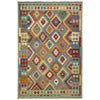 Handmade Vegetable Kelim 6' 5" x 9' 11" (ft) - No. R37823