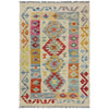 Handmade Vegetable Kelim 2' 7" x 3' 10" (ft) - No. R37896