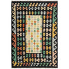 Handmade Vegetable Kelim 3' 7" x 5' 1" (ft) - No. R37902