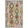 Handmade Vegetable Kilim 3' 2" x 5' 2" (ft) - No. R37918