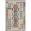 Handmade Vegetable Kilim 2' 8" x 4' 1" (ft) - No. R37921