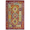 Handmade Vegetable Kelim 2' 7" x 4' 2" (ft) - No. R37924