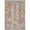 Handmade Vegetable Kelim 5' 7" x 8' 1" (ft) - No. R37957