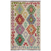 Handmade Vegetable Kelim 2' 6" x 4' 2" (ft) - No. R37972