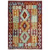 Handmade Vegetable Kilim 2' 9" x 3' 11" (ft) - No. R37977
