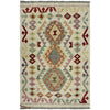 Handmade Vegetable Kelim 2' 9" x 4' 3" (ft) - No. R37978