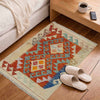 Handmade Vegetable Kilim 2' 0" x 2' 9" (ft) - No. R38001