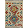 Handmade Vegetable Kelim 1' 10" x 2' 9" (ft) - No. R38009