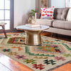 Handmade Vegetable Kelim 2' 7" x 4' 2" (ft) - No. R38016
