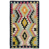 Handmade Vegetable Kilim 2' 5" x 3' 11" (ft) - No. R38019