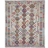 Handmade Vegetable Kilim 5' 0" x 7' 3" (ft) - No. R38061