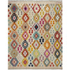 Handmade Vegetable Kelim 5' 1" x 6' 5" (ft) - No. R38065