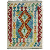 Handmade Vegetable Kilim 2' 3" x 2' 11" (ft) - No. R38279