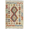 Handmade Vegetable Kelim 2' 7" x 4' 0" (ft) - No. R38299