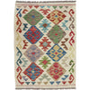 Handmade Vegetable Kelim 2' 9" x 4' 2" (ft) - No. R38311