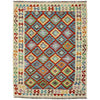 Handmade Vegetable Kilim 4' 10" x 6' 5" (ft) - No. R38451