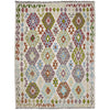 Handmade Vegetable Kelim 5' 1" x 6' 10" (ft) - No. R38452