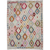Handmade Vegetable Kelim 6' 0" x 8' 2" (ft) - No. R38453