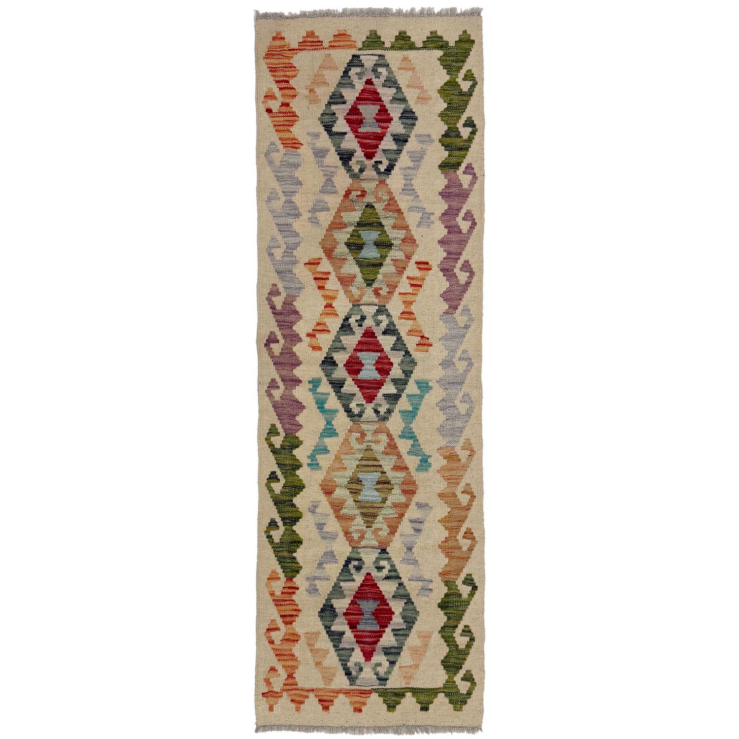 Vegetable Kilim Runner 1' 11" x 5' 7" (ft)- No. R38610