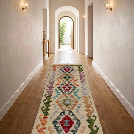 Vegetable Kilim Runner 1' 11" x 5' 7" (ft)- No. R38610