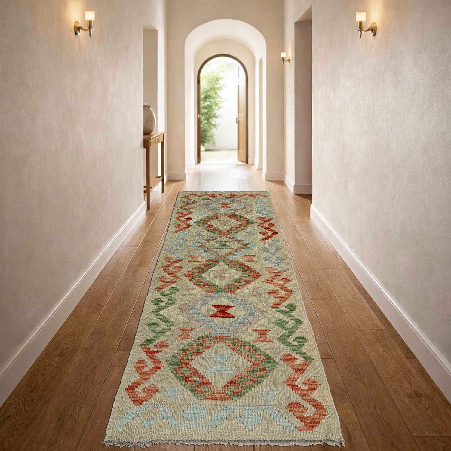 Vegetable Kelim Runner 1' 7" x 5' 6" (ft)- No. R38612