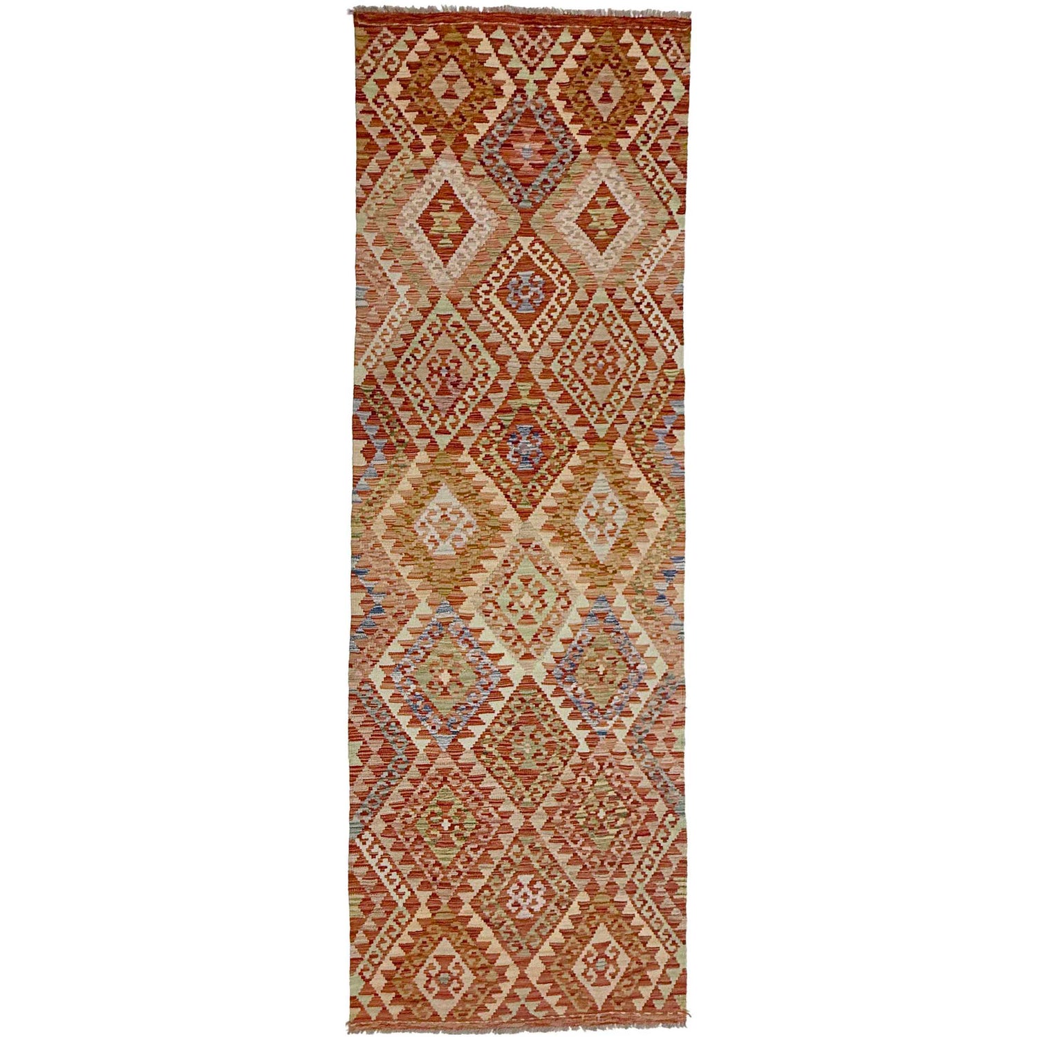 Vegetable Kilim Runner 3' 1" x 10' 0" (ft) - No. R38620