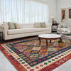 Handmade Vegetable Kilim 6' 7" x 9' 9" (ft) - No. R38628