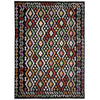 Handmade Vegetable Kilim 6' 6" x 9' 7" (ft) - No. R38636