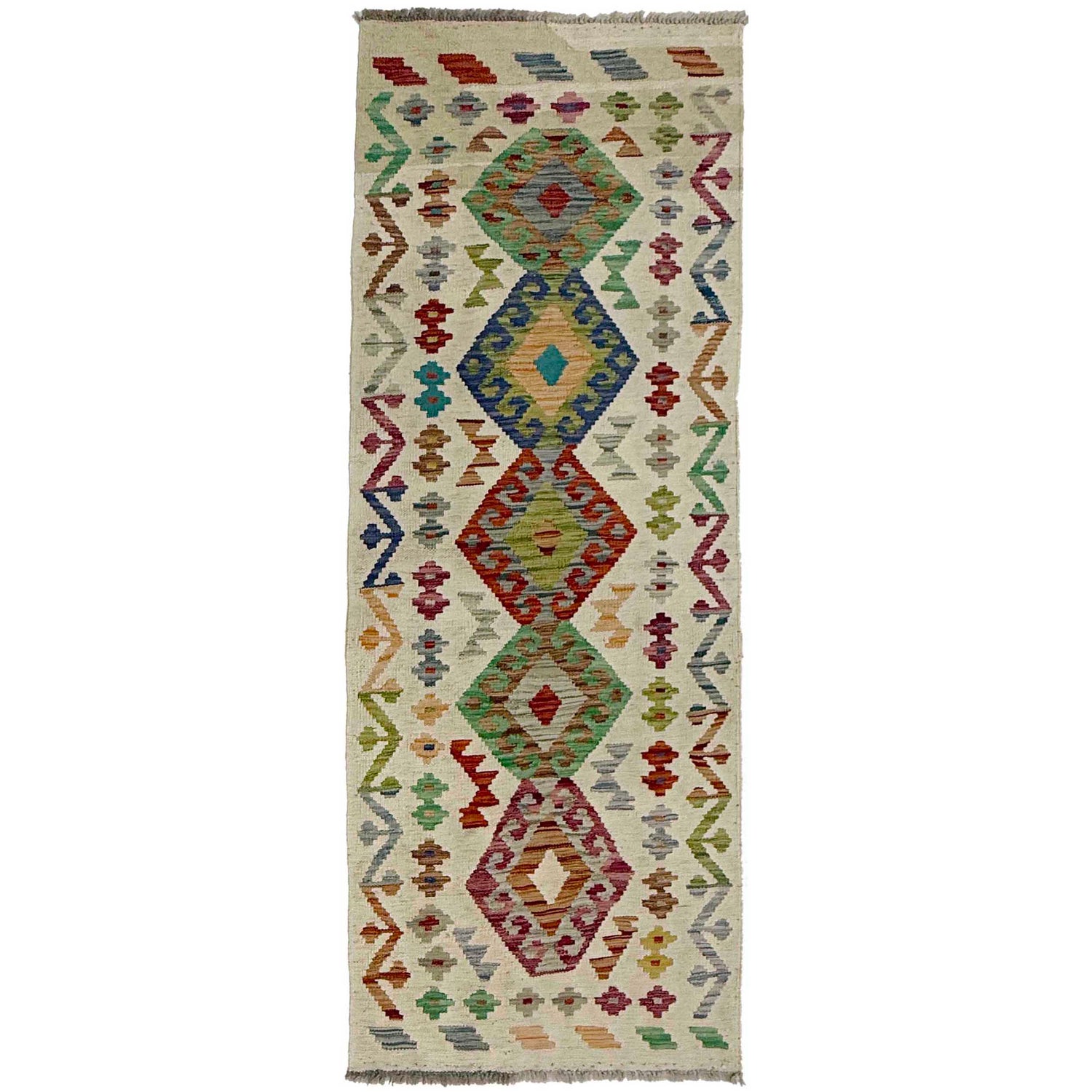 Vegetable Kilim Runner 2' 1" x 5' 10" (ft)- No. R38638