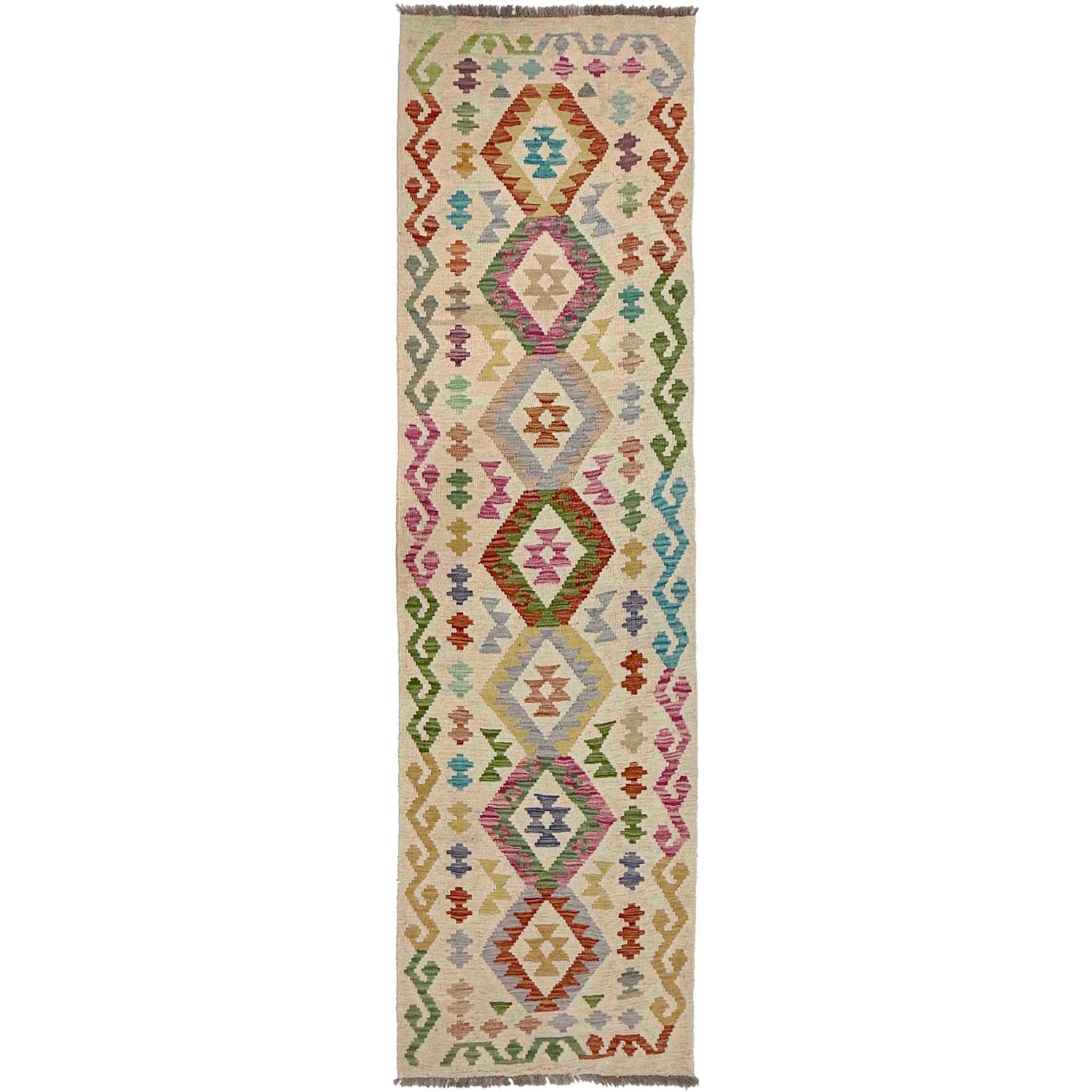 Vegetable Kelim Runner 2' 3" x 7' 11" (ft) - No. R38639
