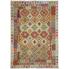 Handmade Vegetable Kelim 6' 8" x 9' 7" (ft) - No. R38640
