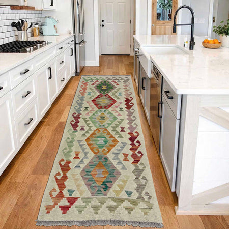 Vegetable Kilim Runner 2' 0" x 5' 7" (ft)- No. R38647