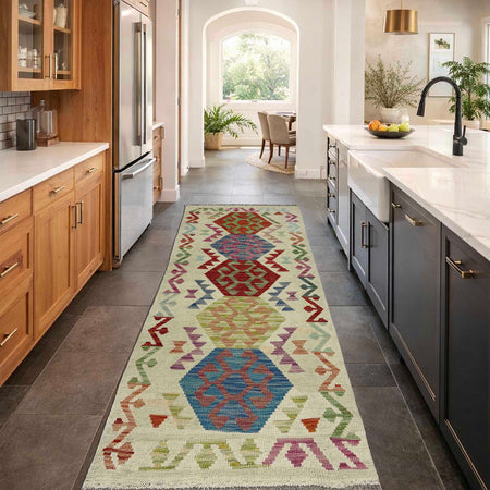 Vegetable Kelim Runner 2' 1" x 5' 7" (ft)- No. R38650