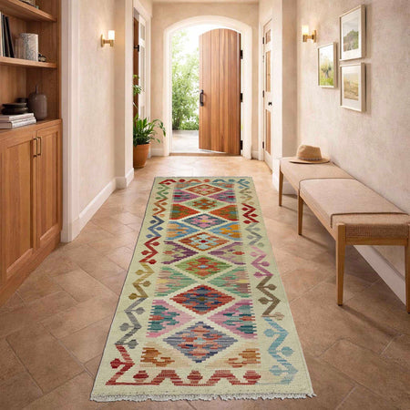 Vegetable Kilim Runner 1' 10" x 5' 9" (ft)- No. R38652