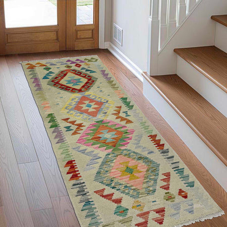 Vegetable Kelim Runner 1' 10" x 5' 8" (ft)- No. R38653