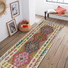 Vegetable Kelim Runner 2' 6" x 6' 9" (ft)- No. R38661