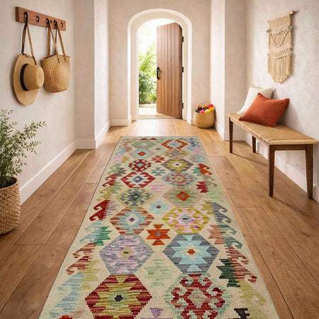 Vegetable Kilim Runner 2' 5" x 7' 1" (ft)- No. R38664