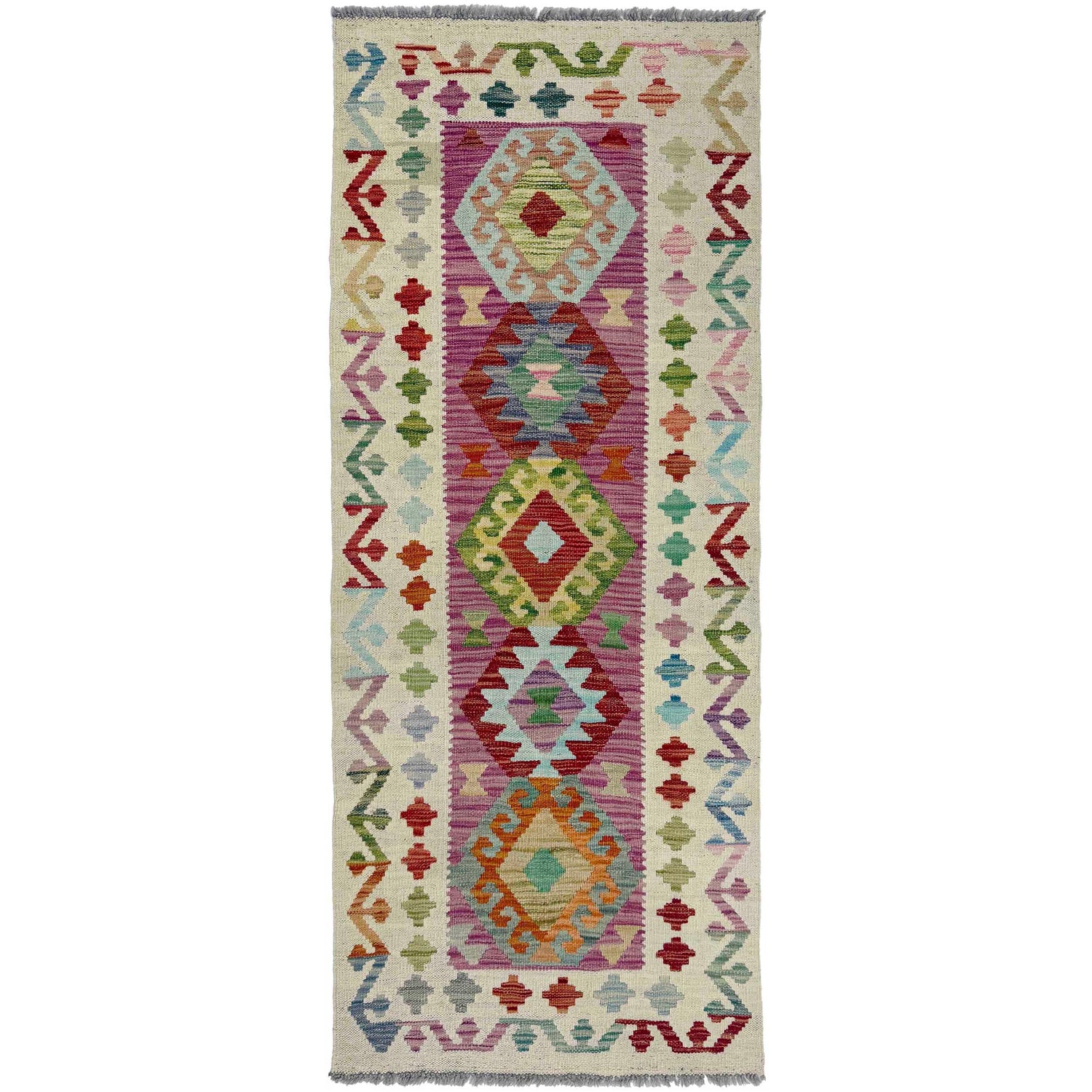 Vegetable Kelim Runner 2' 5" x 5' 9" (ft)- No. R38665