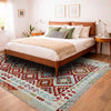 Handmade Vegetable Kilim 6' 9" x 9' 9" (ft) - No. R38674