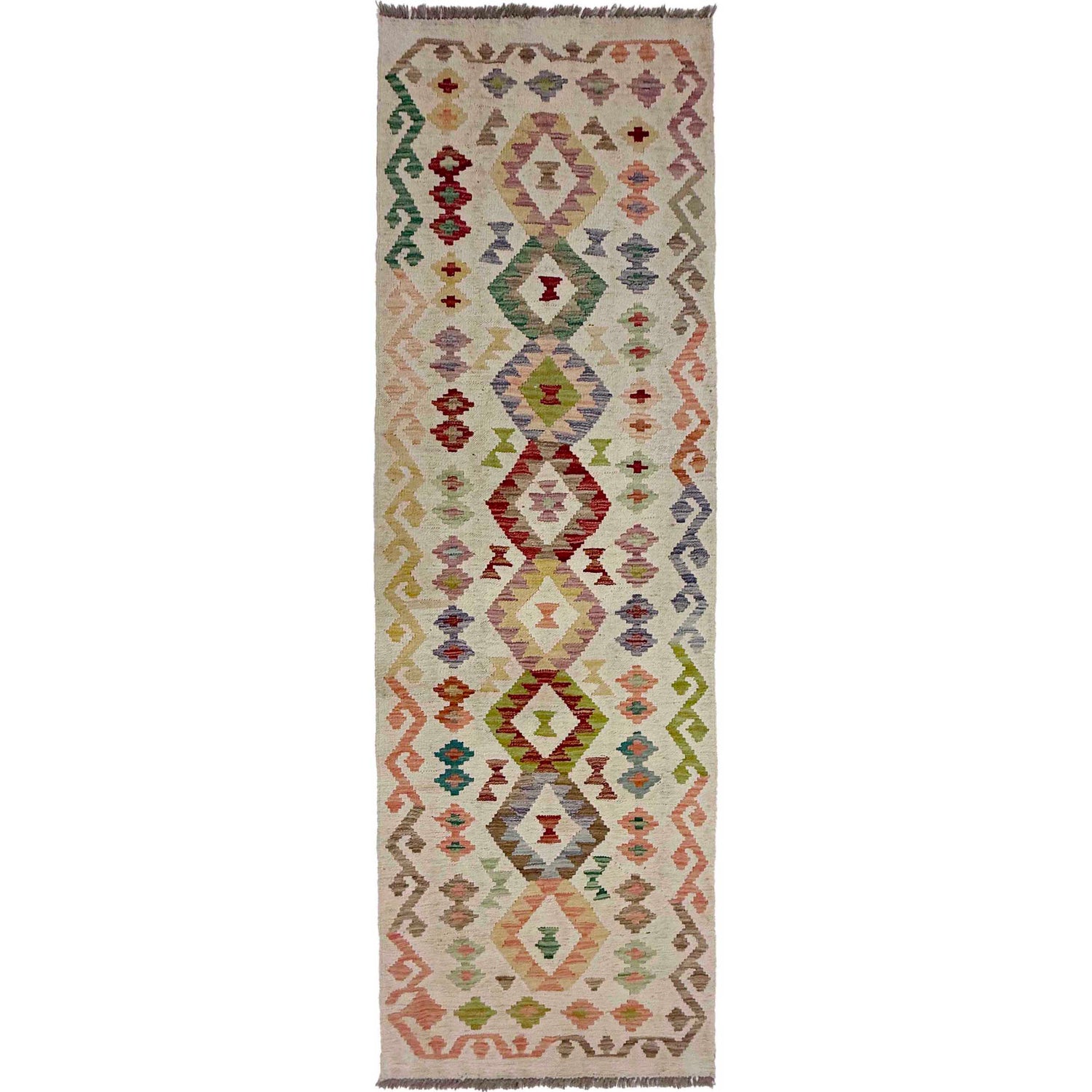 Vegetable Kelim Runner 2' 5" x 8' 2" (ft) - No. R38678