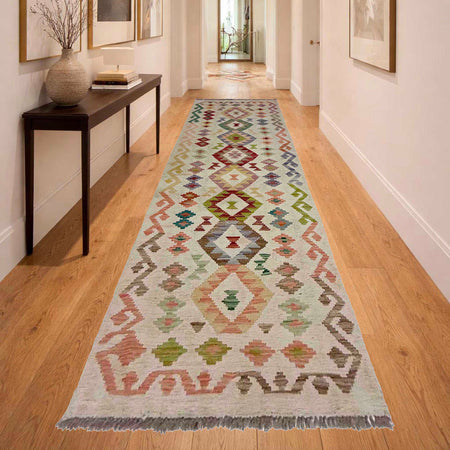 Vegetable Kelim Runner 2' 5" x 8' 2" (ft) - No. R38678