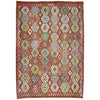 Handmade Vegetable Kelim 6' 11" x 9' 7" (ft) - No. R38683