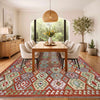 Handmade Vegetable Kelim 6' 11" x 9' 7" (ft) - No. R38683