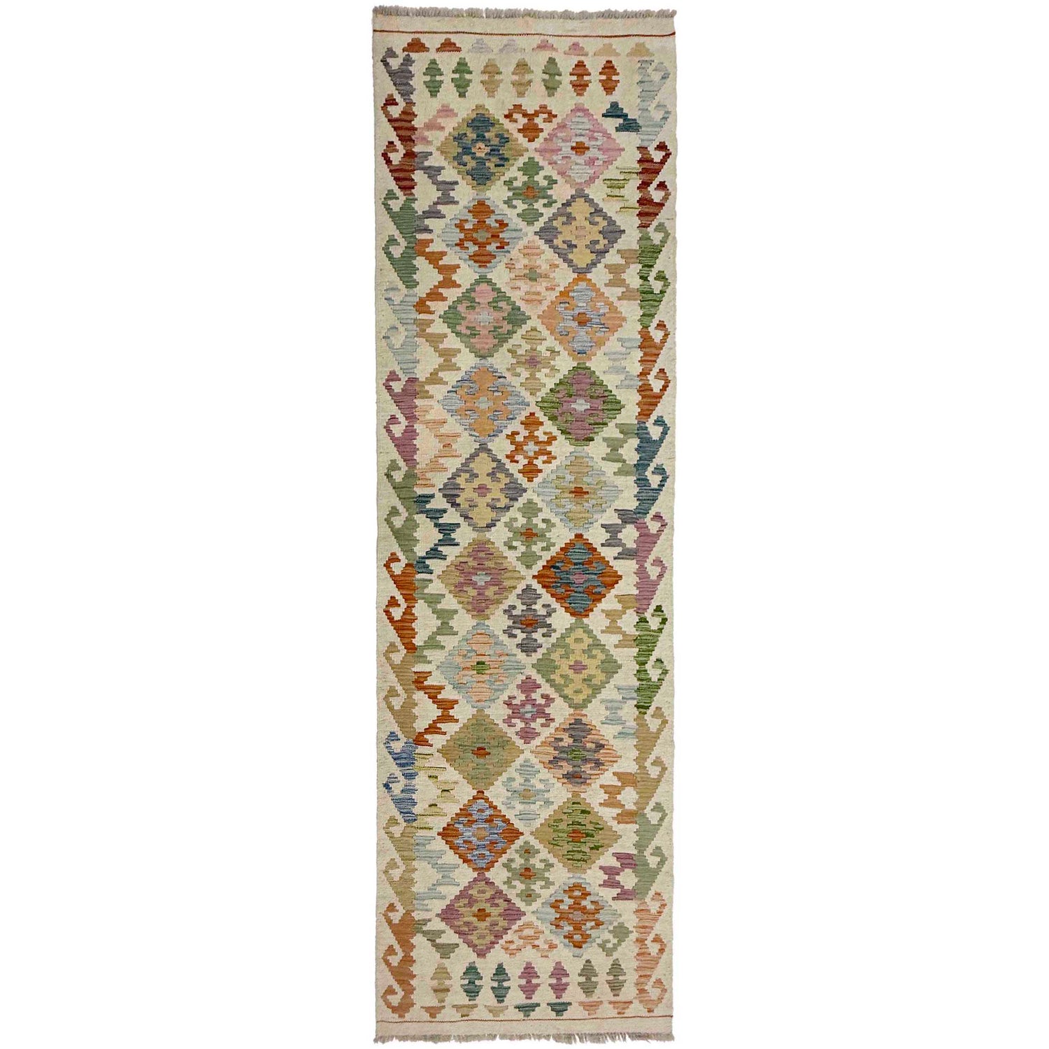 Vegetable Kelim Runner 2' 10" x 9' 4" (ft) - No. R38704