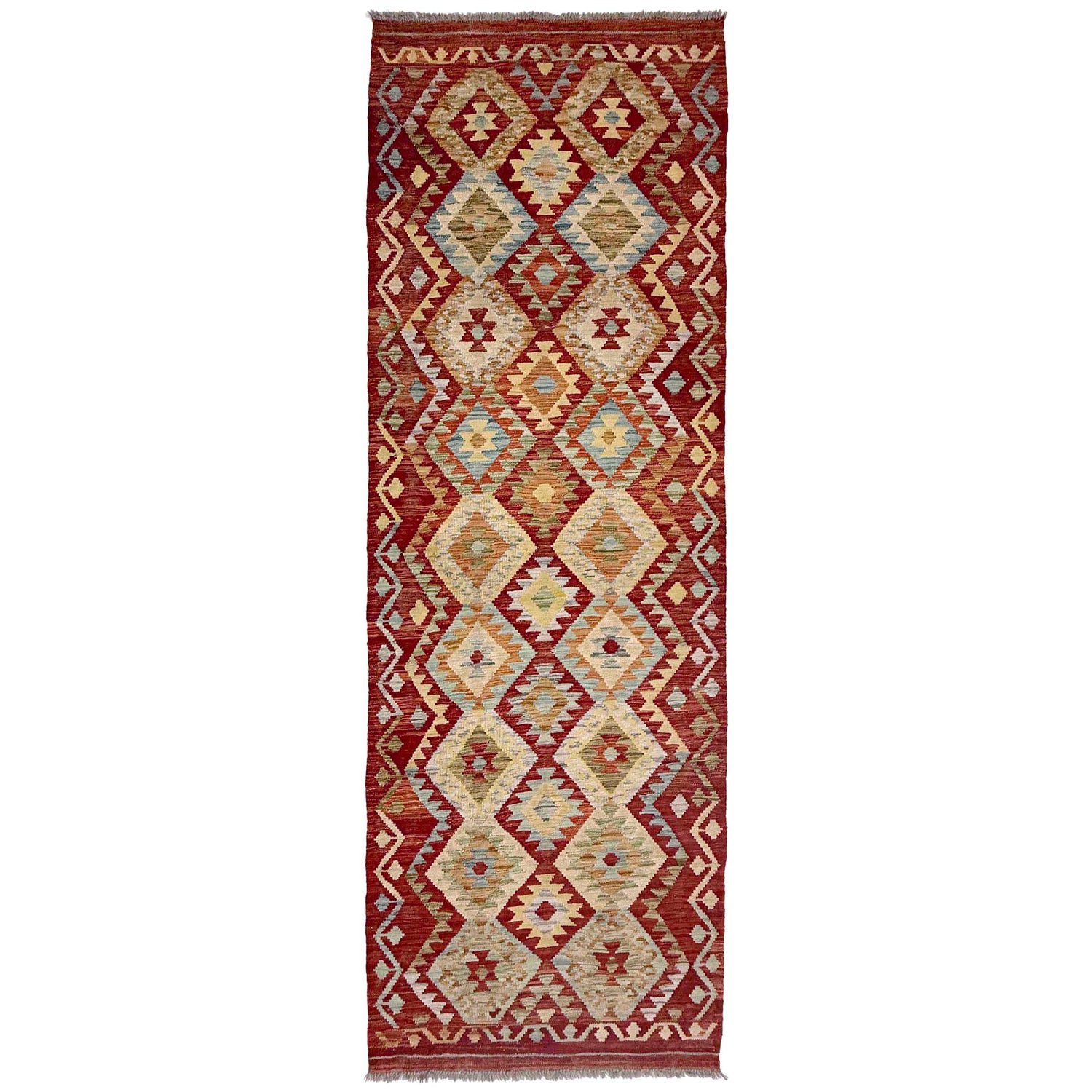 Vegetable Kilim Runner 2' 9" x 9' 1" (ft) - No. R38708