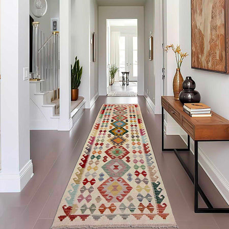 Vegetable Kilim Runner 2' 7" x 9' 9" (ft) - No. R38723