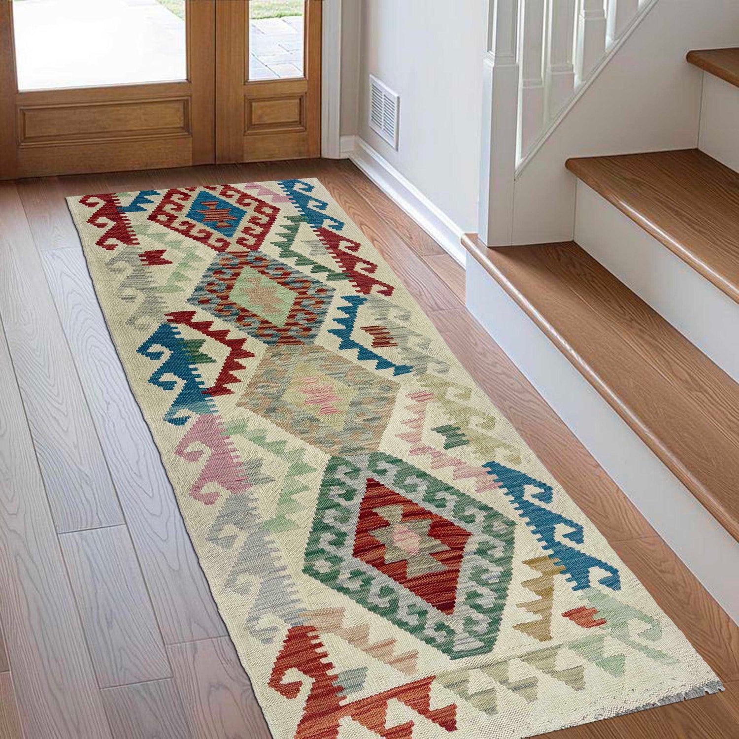 Vegetable Kilim Runner 2' 0" x 5' 8" (ft)- No. R38741
